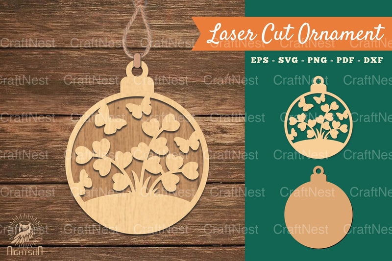 Plant Laser Cut Ornament SVG Bundle - CraftNest - Digital Crafting and Art