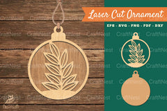 Plant Laser Cut Ornament SVG Bundle - CraftNest - Digital Crafting and Art