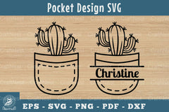 Plant in Pocket Silhouette Clipart Bundle - CraftNest - Digital Crafting and Art