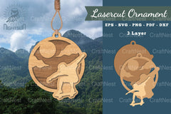 Skateboard Laser Cut Ornament Clipart Bundle - CraftNest - Digital Crafting and Art