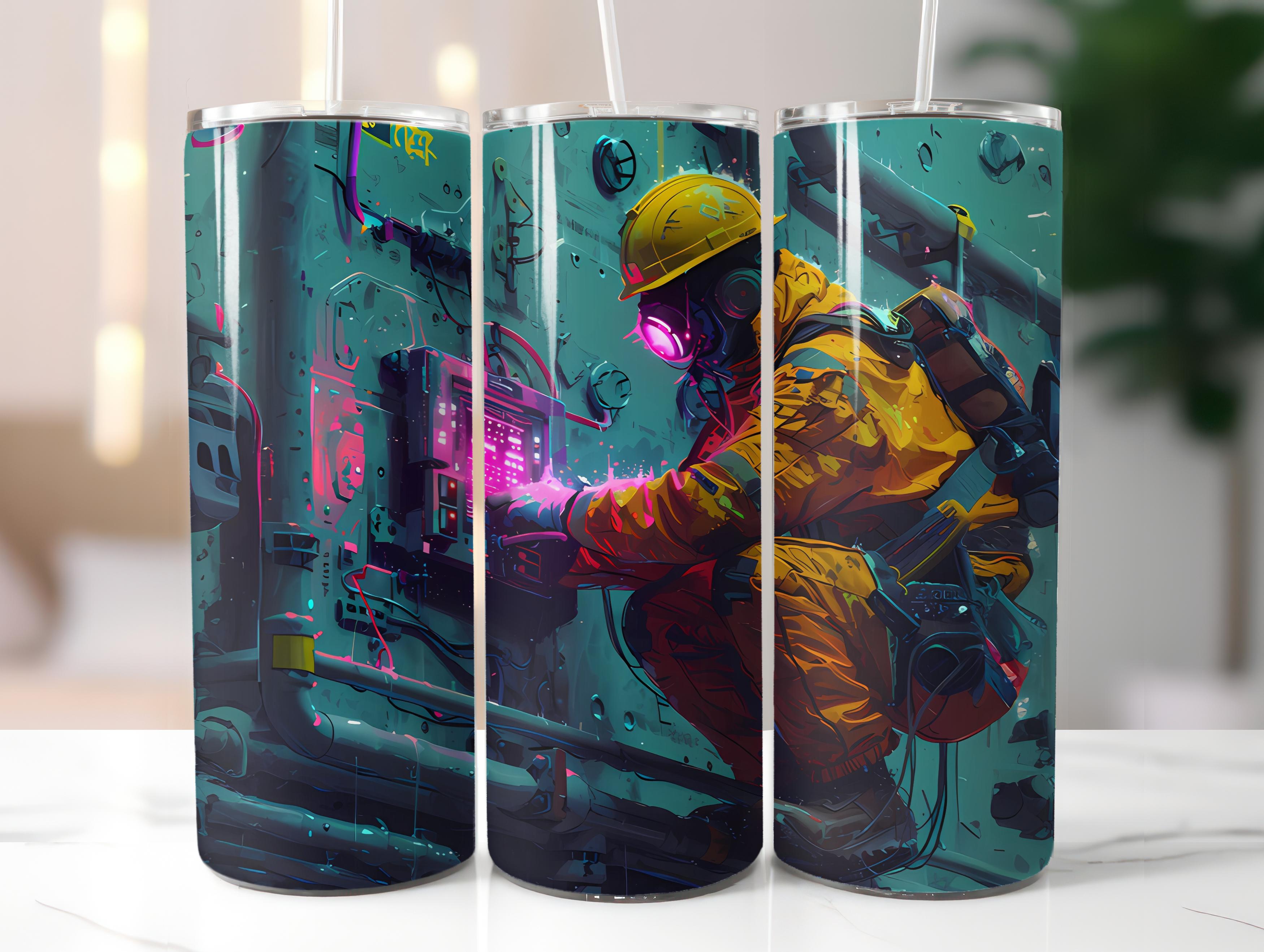 Plumber Profession 4 Tumbler Wrap - CraftNest - Digital Crafting and Art