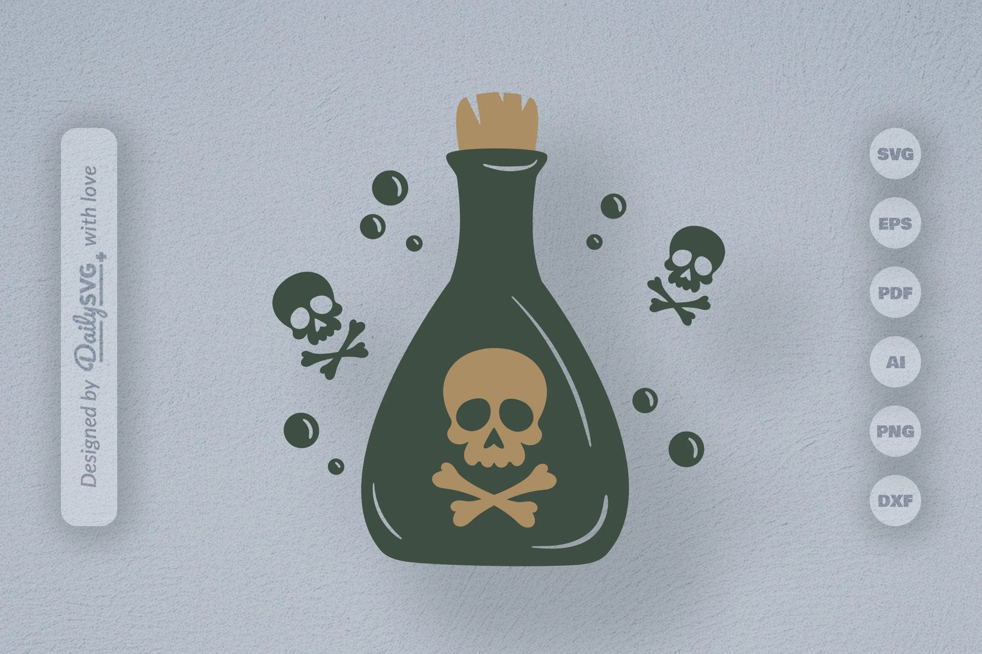 Poison Bottle Halloween SVG Bundle - CraftNest - Digital Crafting and Art