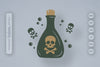 Poison Bottle Halloween SVG Bundle