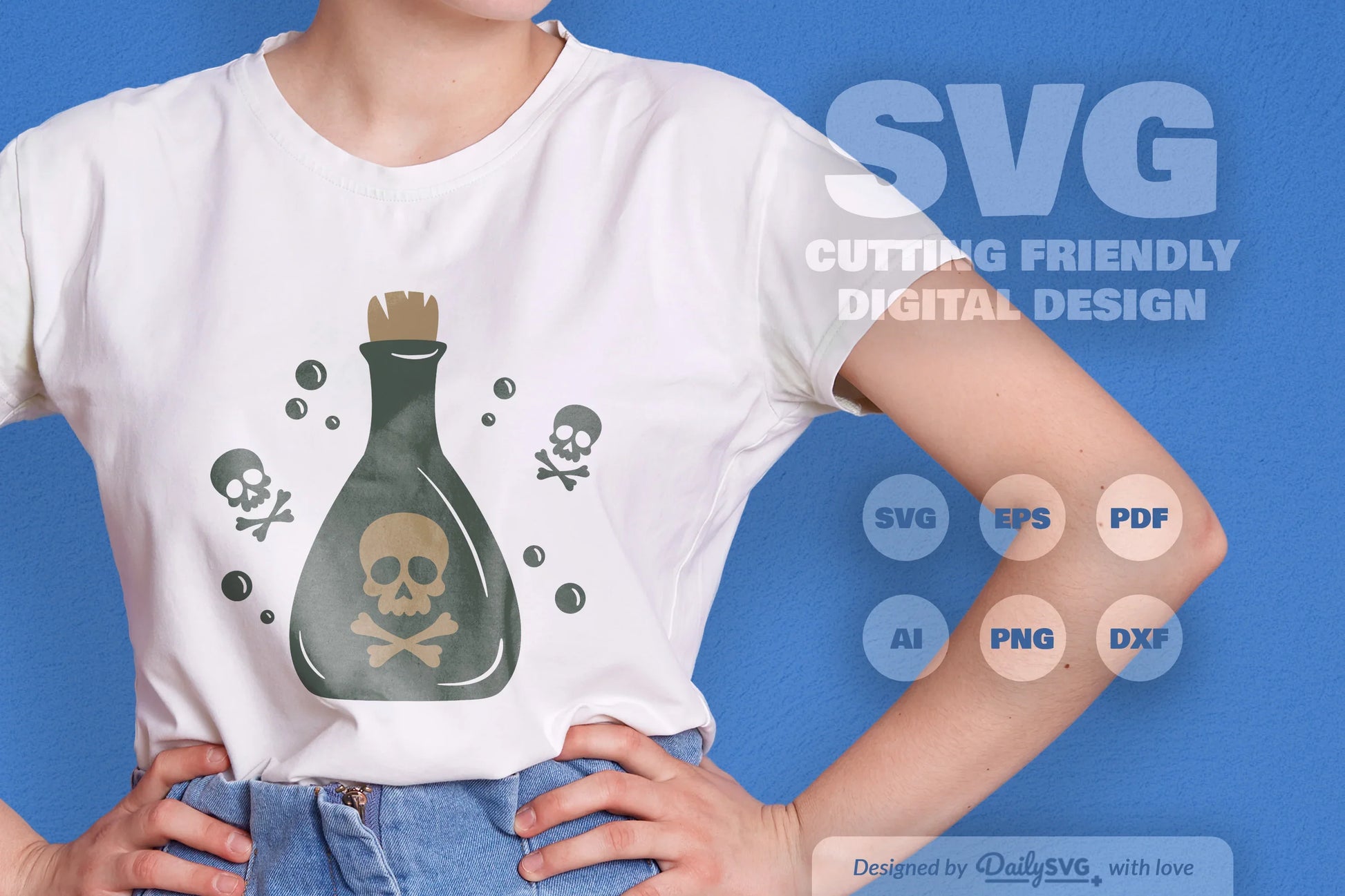 Poison Bottle Halloween SVG Bundle - CraftNest - Digital Crafting and Art