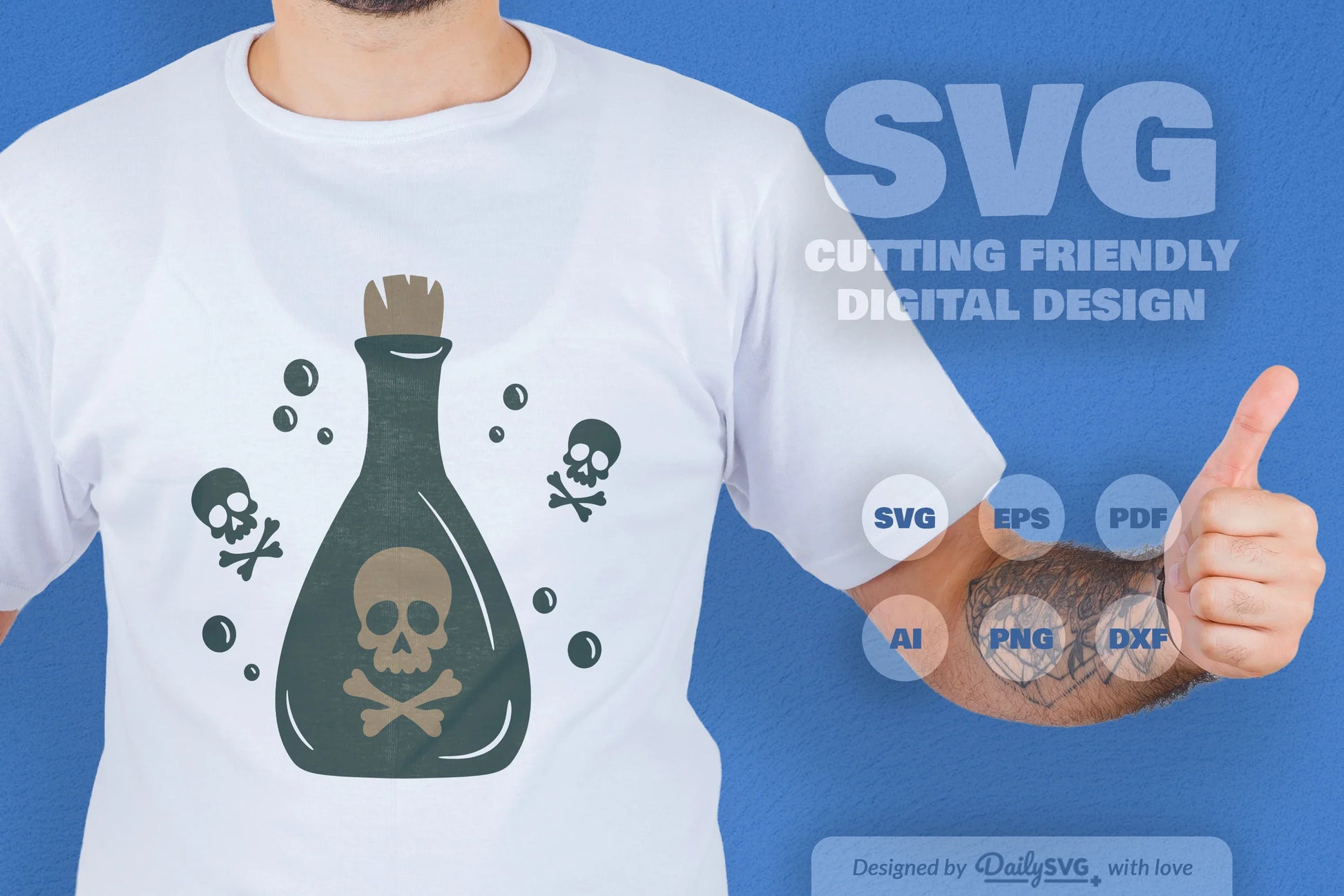 Poison Bottle Halloween SVG Bundle - CraftNest - Digital Crafting and Art