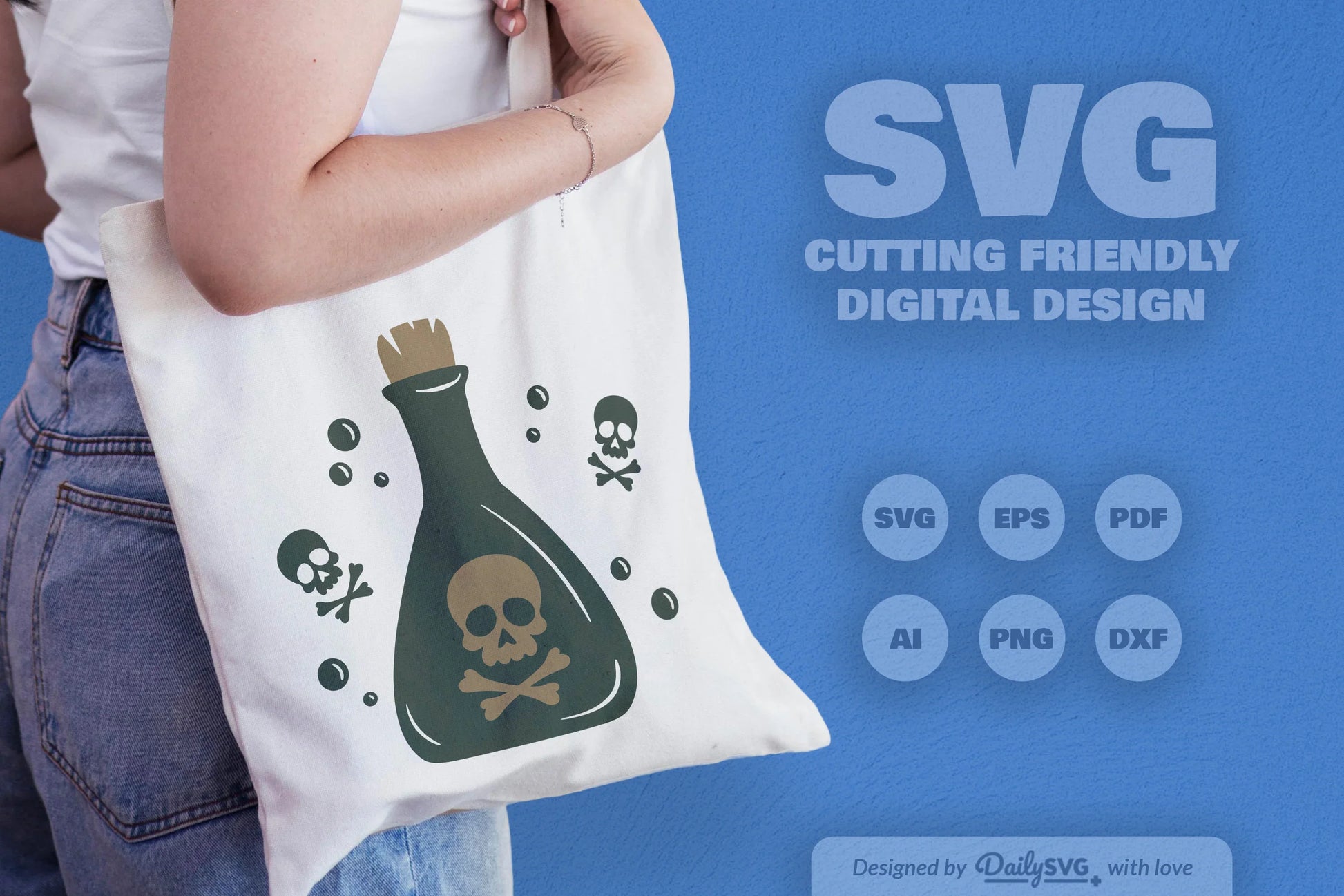 Poison Bottle Halloween SVG Bundle - CraftNest - Digital Crafting and Art