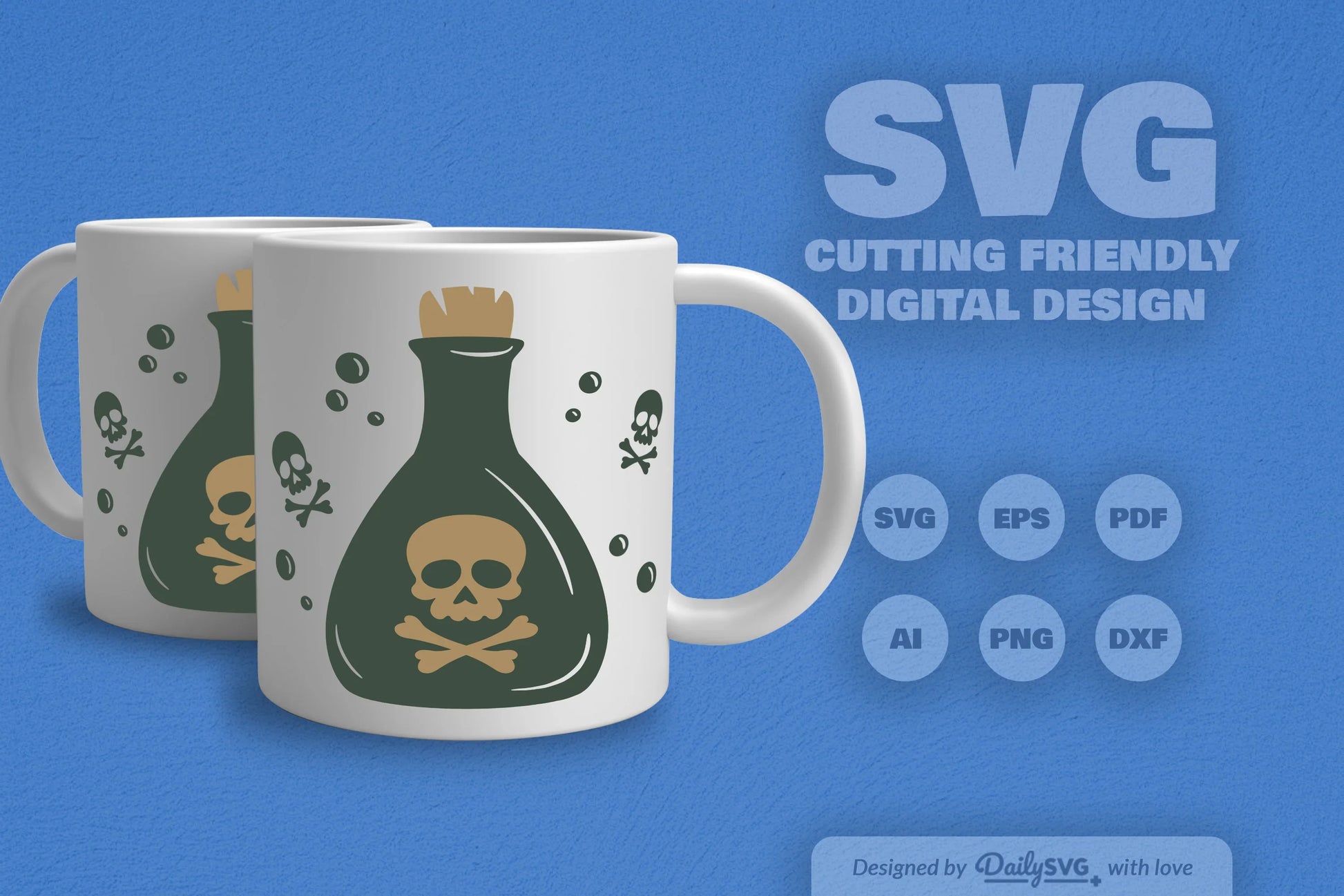 Poison Bottle Halloween SVG Bundle - CraftNest - Digital Crafting and Art