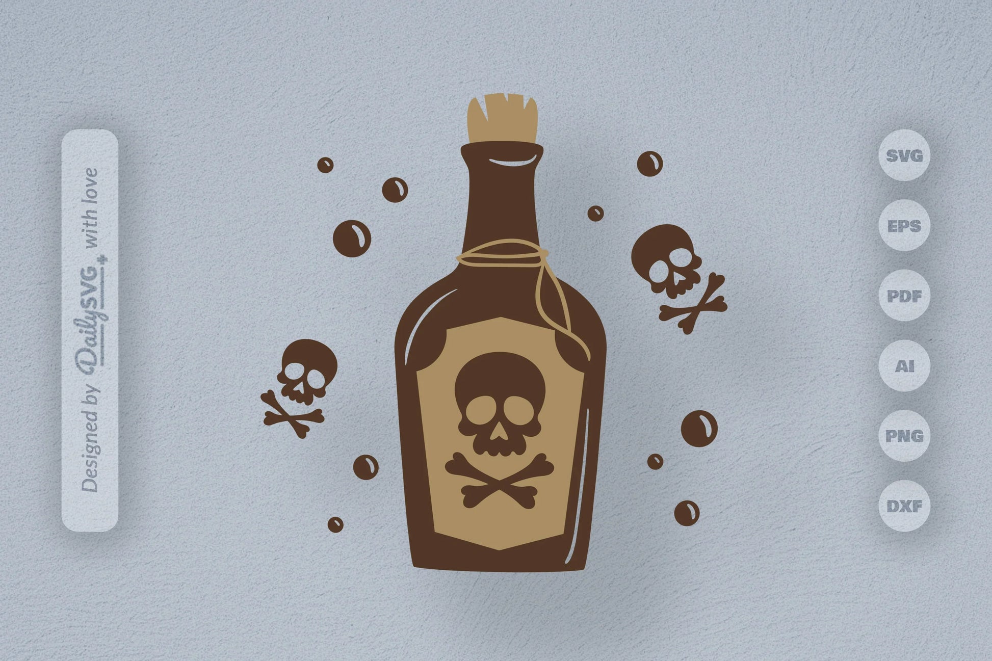 Poison Bottle Halloween SVG Bundle 7 - CraftNest - Digital Crafting and Art