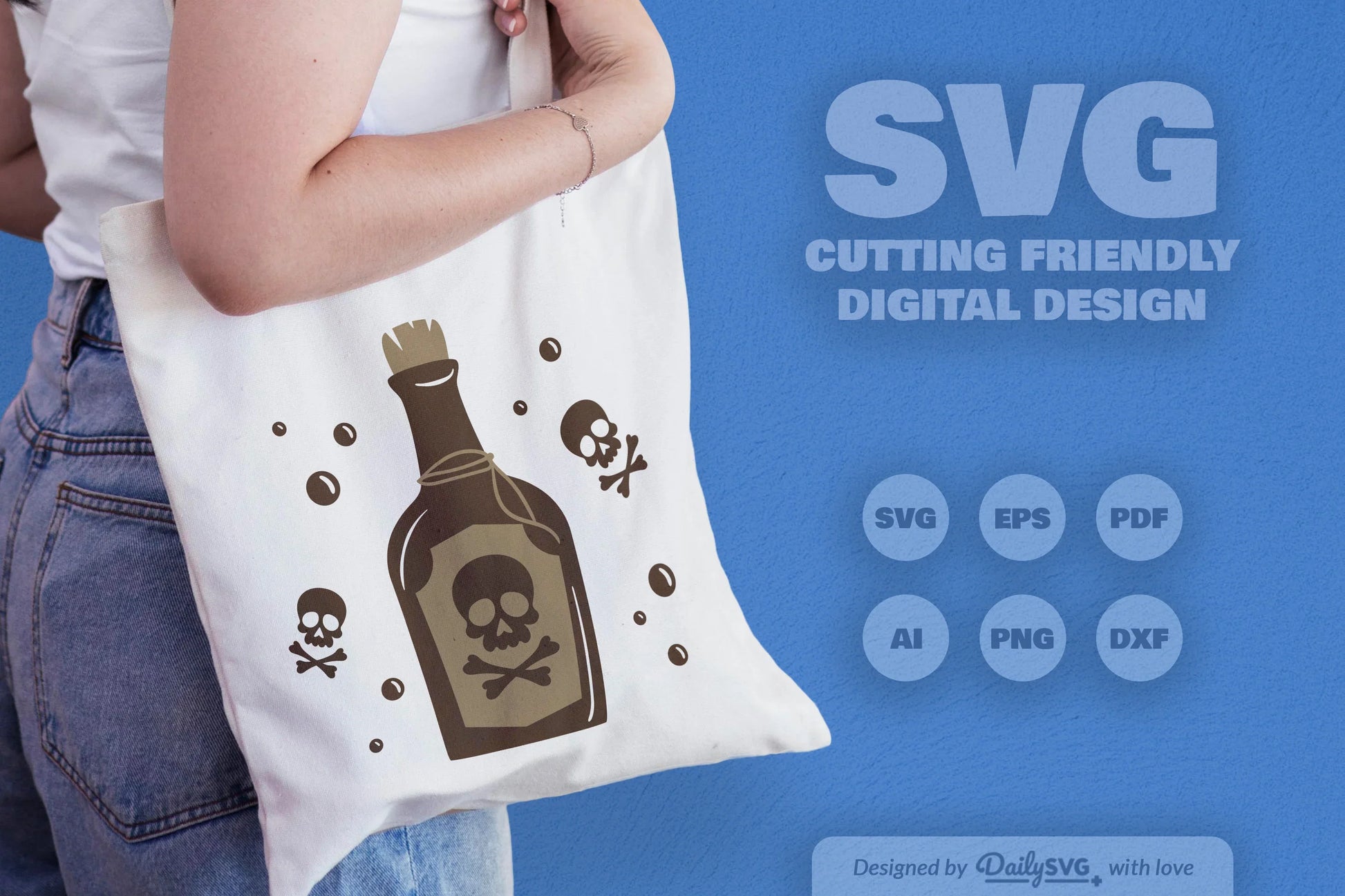 Poison Bottle Halloween SVG Bundle 7 - CraftNest - Digital Crafting and Art