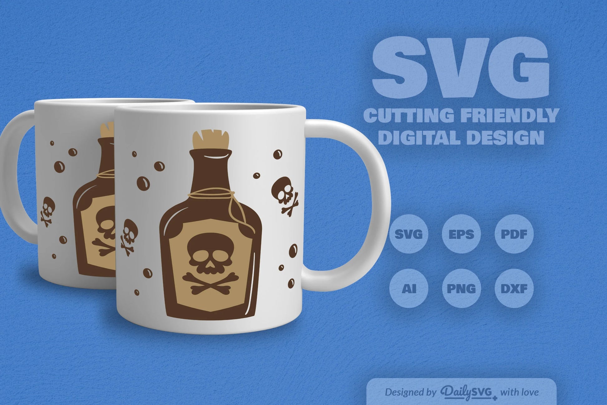 Poison Bottle Halloween SVG Bundle 7 - CraftNest - Digital Crafting and Art