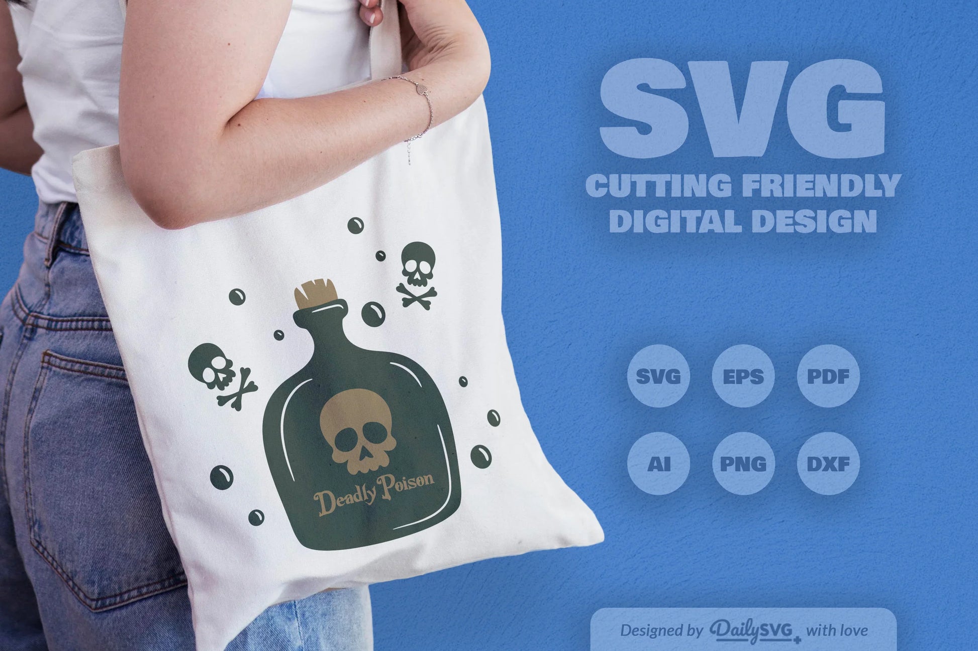 Poison Bottle Halloween SVG Bundle 8 - CraftNest - Digital Crafting and Art