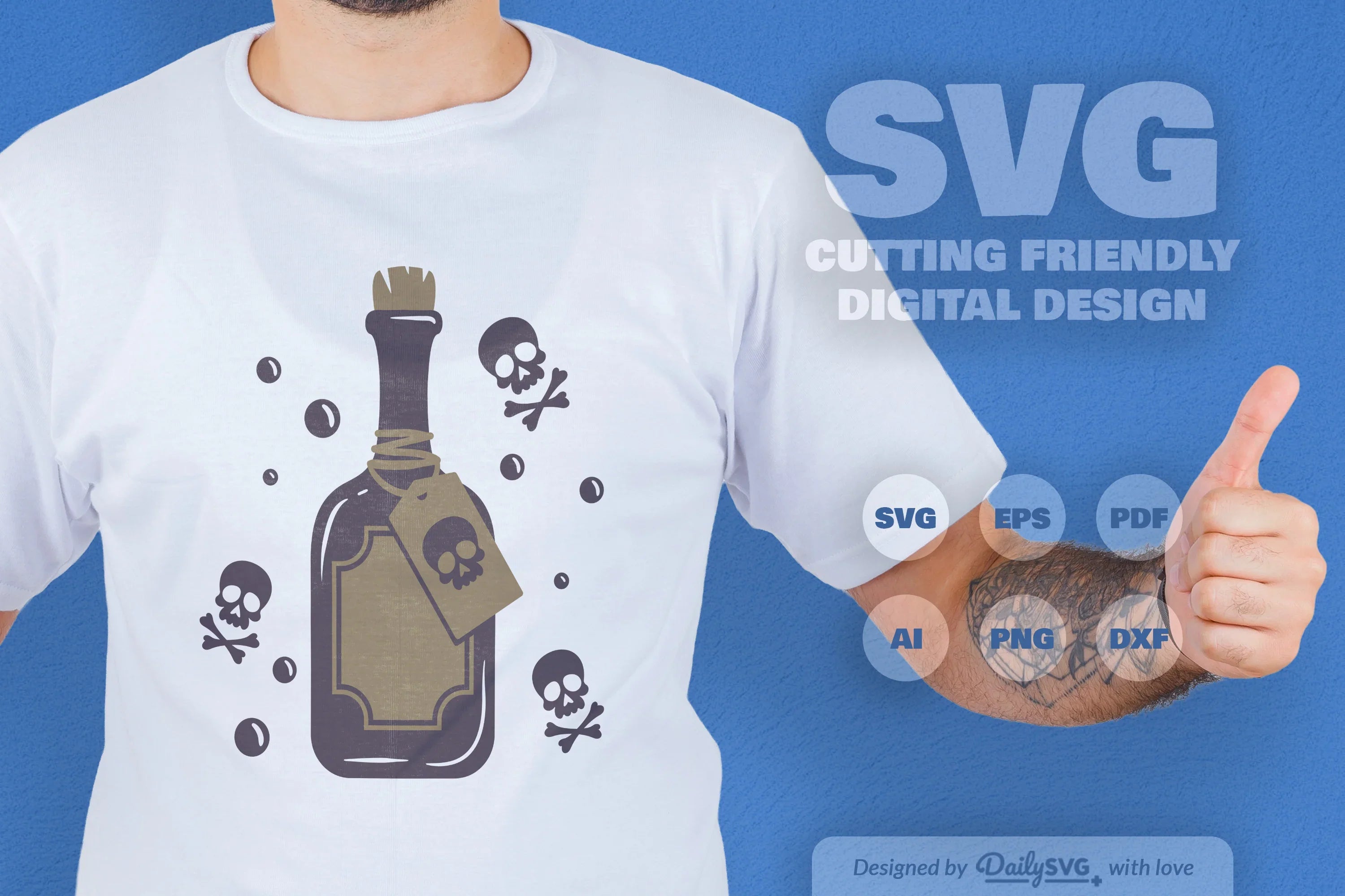 Poison Bottle Halloween SVG Bundle 9 - CraftNest - Digital Crafting and Art