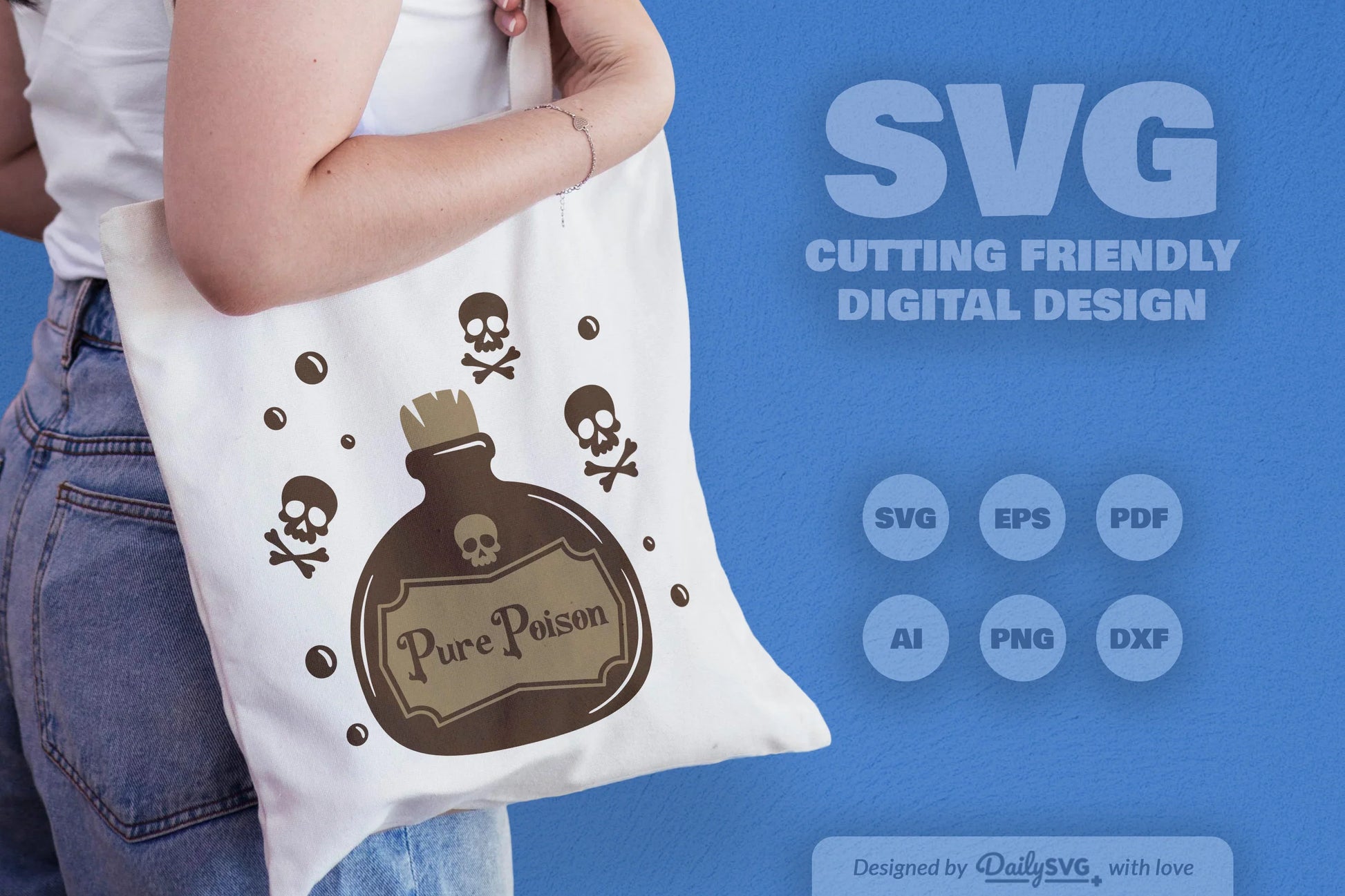 Poison Bottle Halloween SVG Bundle 6 - CraftNest - Digital Crafting and Art