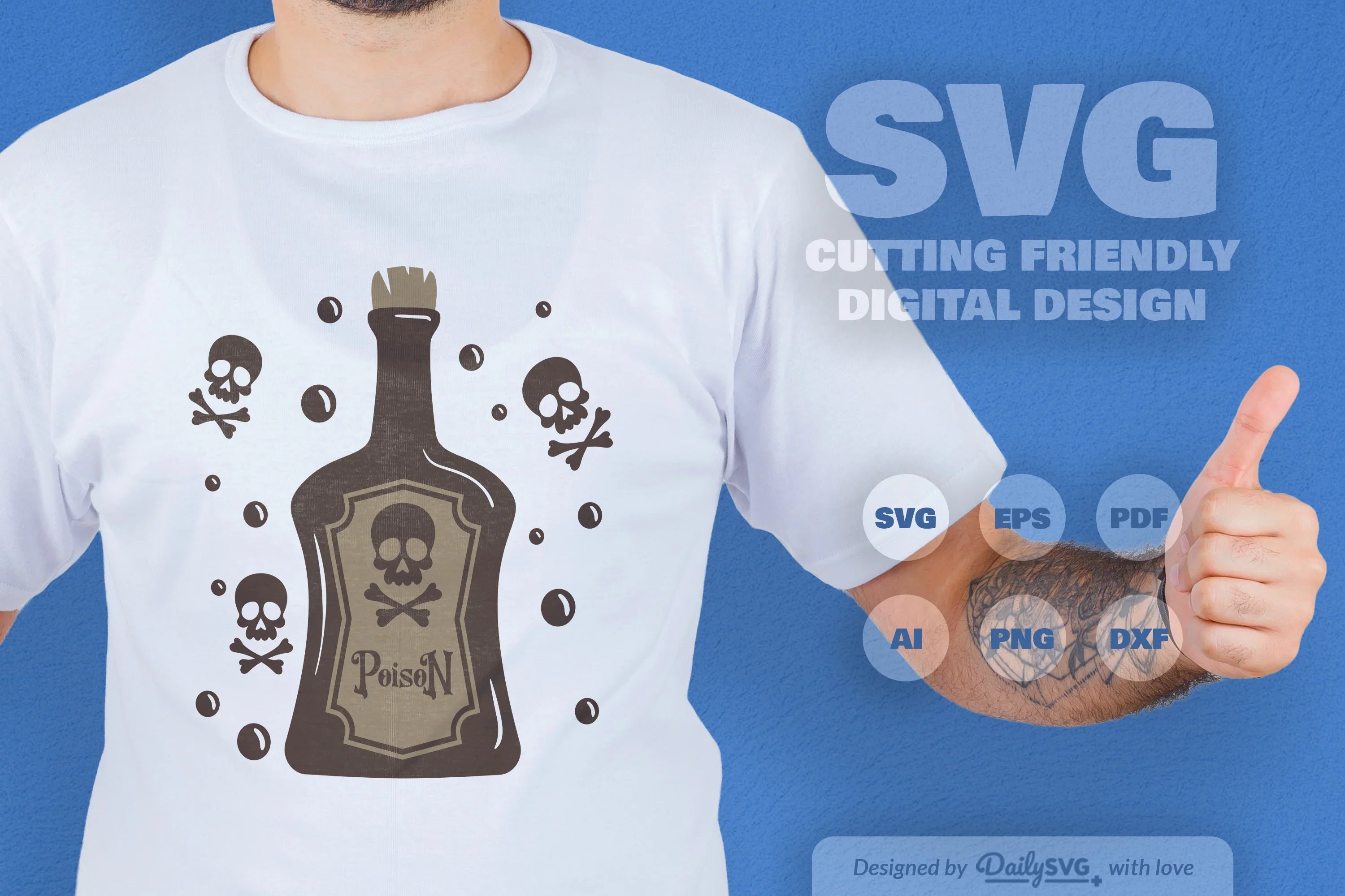 Poison Bottle Halloween SVG Bundle 1 - CraftNest - Digital Crafting and Art