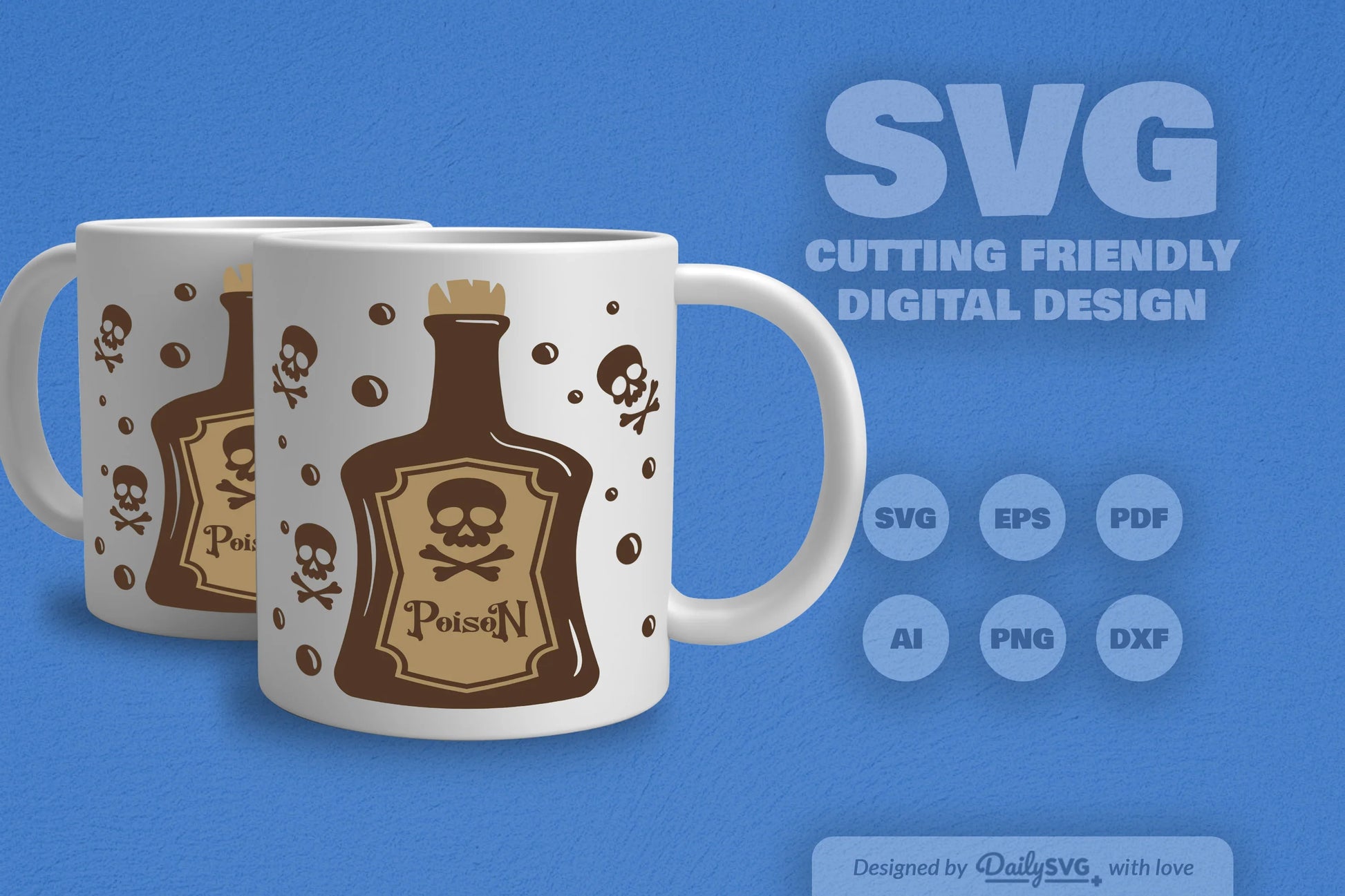 Poison Bottle Halloween SVG Bundle 1 - CraftNest - Digital Crafting and Art