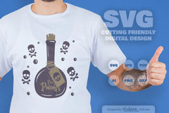 Poison Bottle Halloween SVG Bundle 4 - CraftNest - Digital Crafting and Art