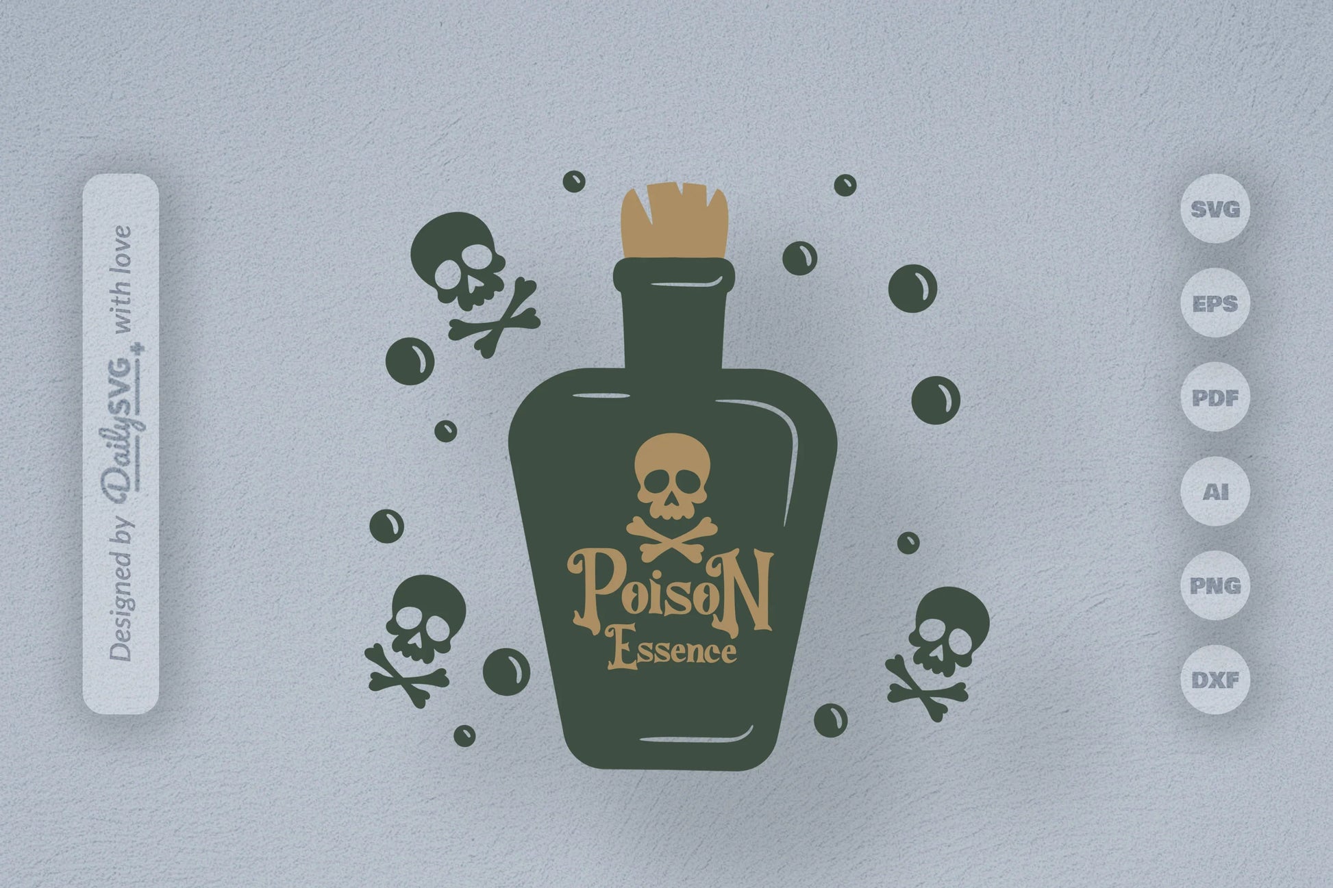Poison Bottle Halloween SVG Bundle 2 - CraftNest - Digital Crafting and Art
