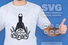 Poison Bottle with Roses Halloween SVG Bundle 9 - CraftNest - Digital Crafting and Art