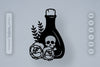Poison Bottle with Roses Halloween SVG Bundle