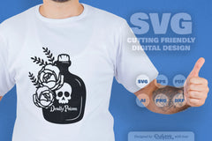 Poison Bottle with Roses Halloween SVG Bundle 5 - CraftNest - Digital Crafting and Art