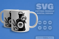 Poison Bottle with Roses Halloween SVG Bundle - CraftNest - Digital Crafting and Art