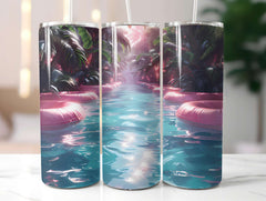 Summer Pool Party 3 Tumbler Wrap - CraftNest - Digital Crafting and Art