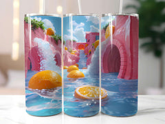 Summer Pool Party 4 Tumbler Wrap - CraftNest - Digital Crafting and Art