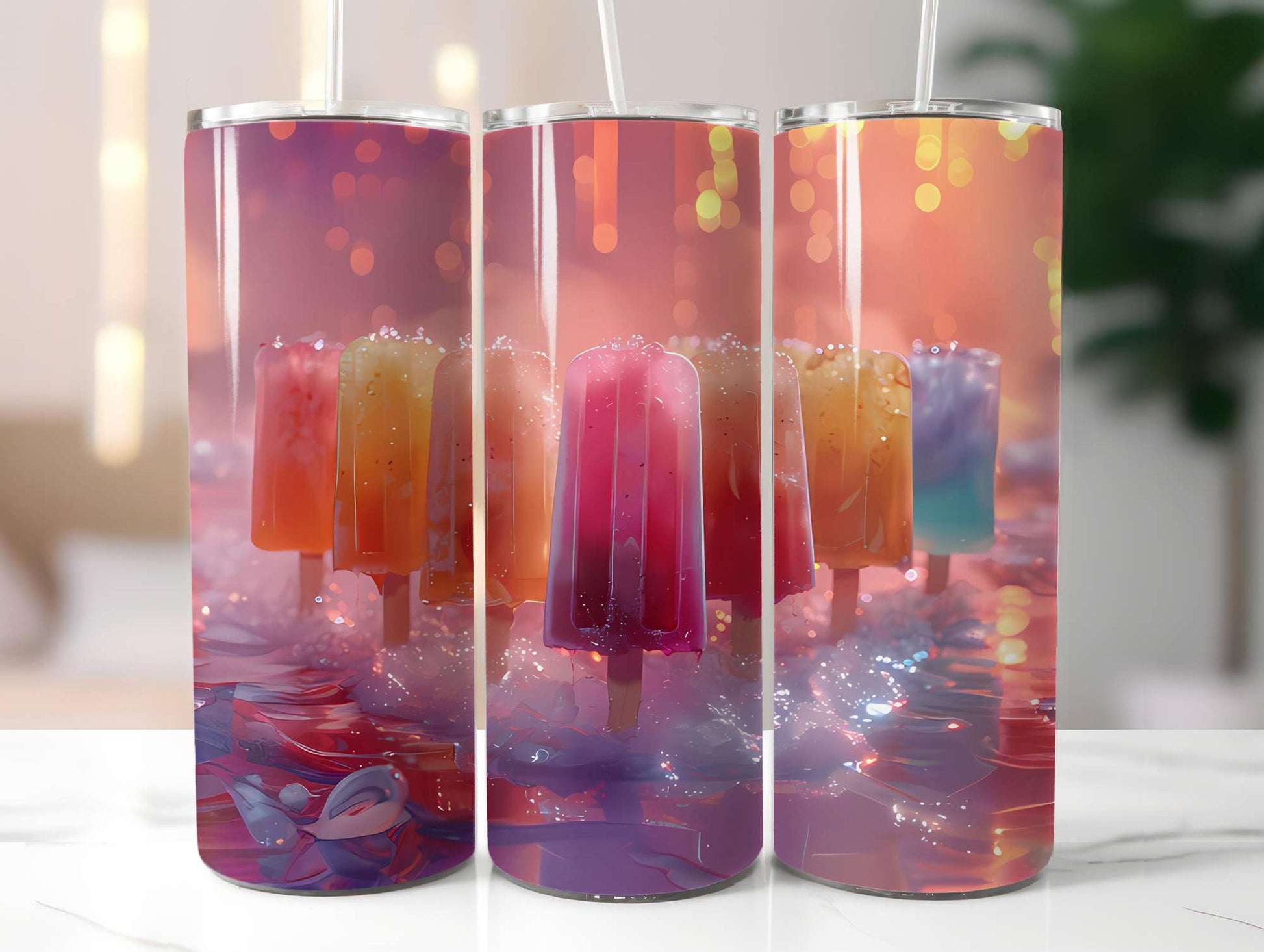 Popsicle Summer 1 Tumbler Wrap - CraftNest - Digital Crafting and Art