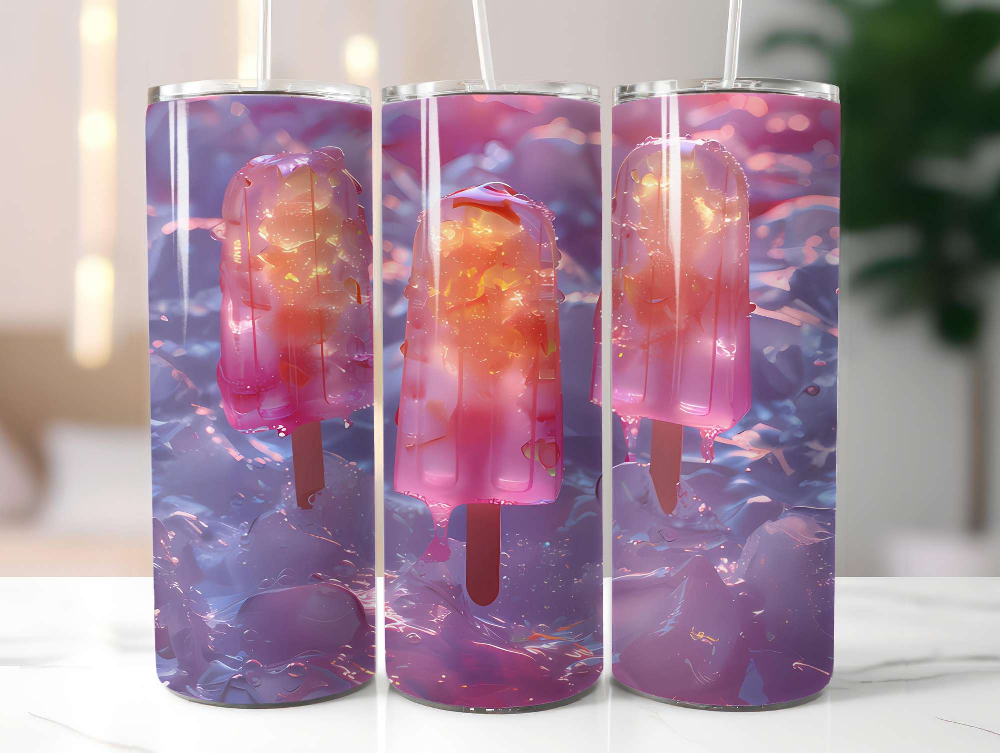 Popsicle Summer 1 Tumbler Wrap - CraftNest - Digital Crafting and Art