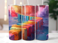 Popsicle Summer 4 Tumbler Wrap - CraftNest - Digital Crafting and Art