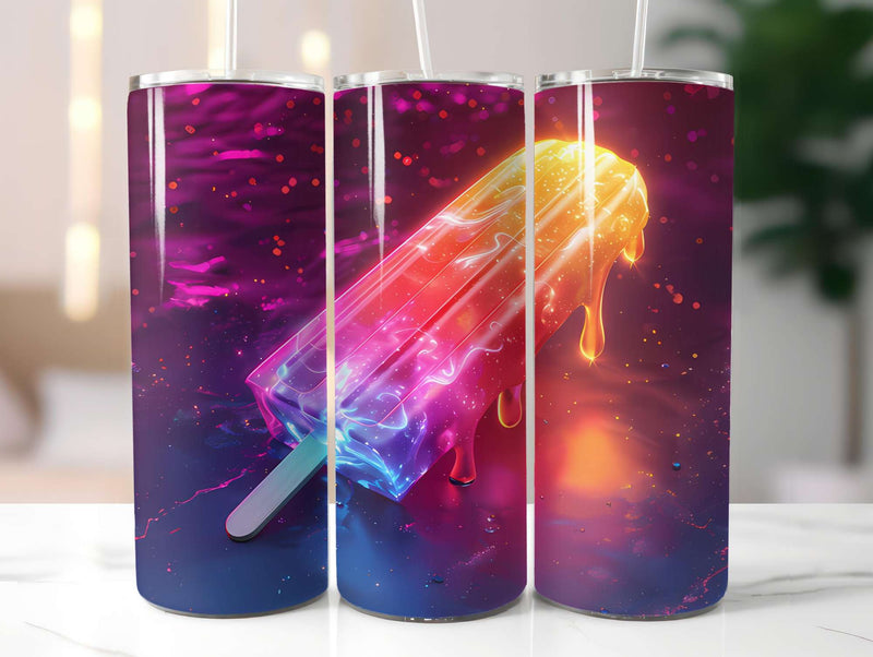 Popsicle Summer 2 Tumbler Wrap - CraftNest - Digital Crafting and Art