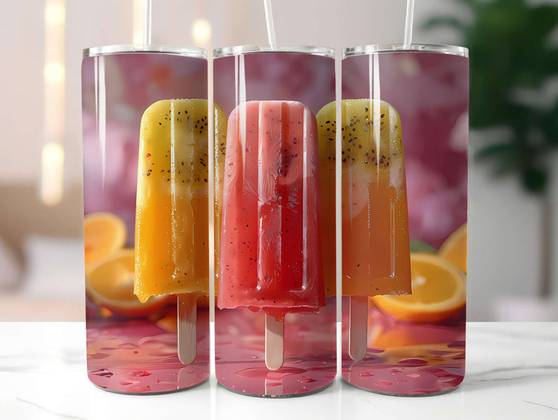 Popsicle Summer 5 Tumbler Wrap - CraftNest - Digital Crafting and Art