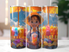 Popsicle Summer 5 Tumbler Wrap - CraftNest - Digital Crafting and Art