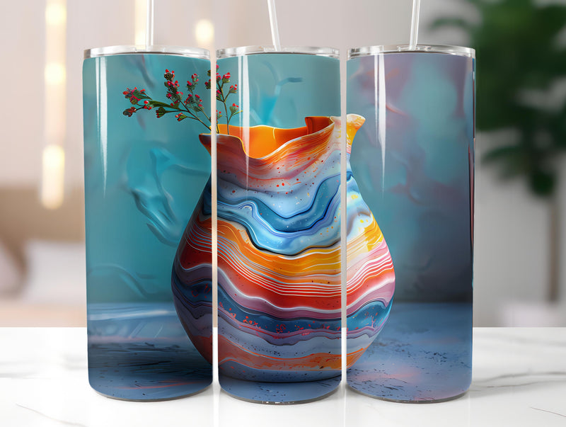 Pottery and Ceramics 6 Tumbler Wrap - CraftNest - Digital Crafting and Art