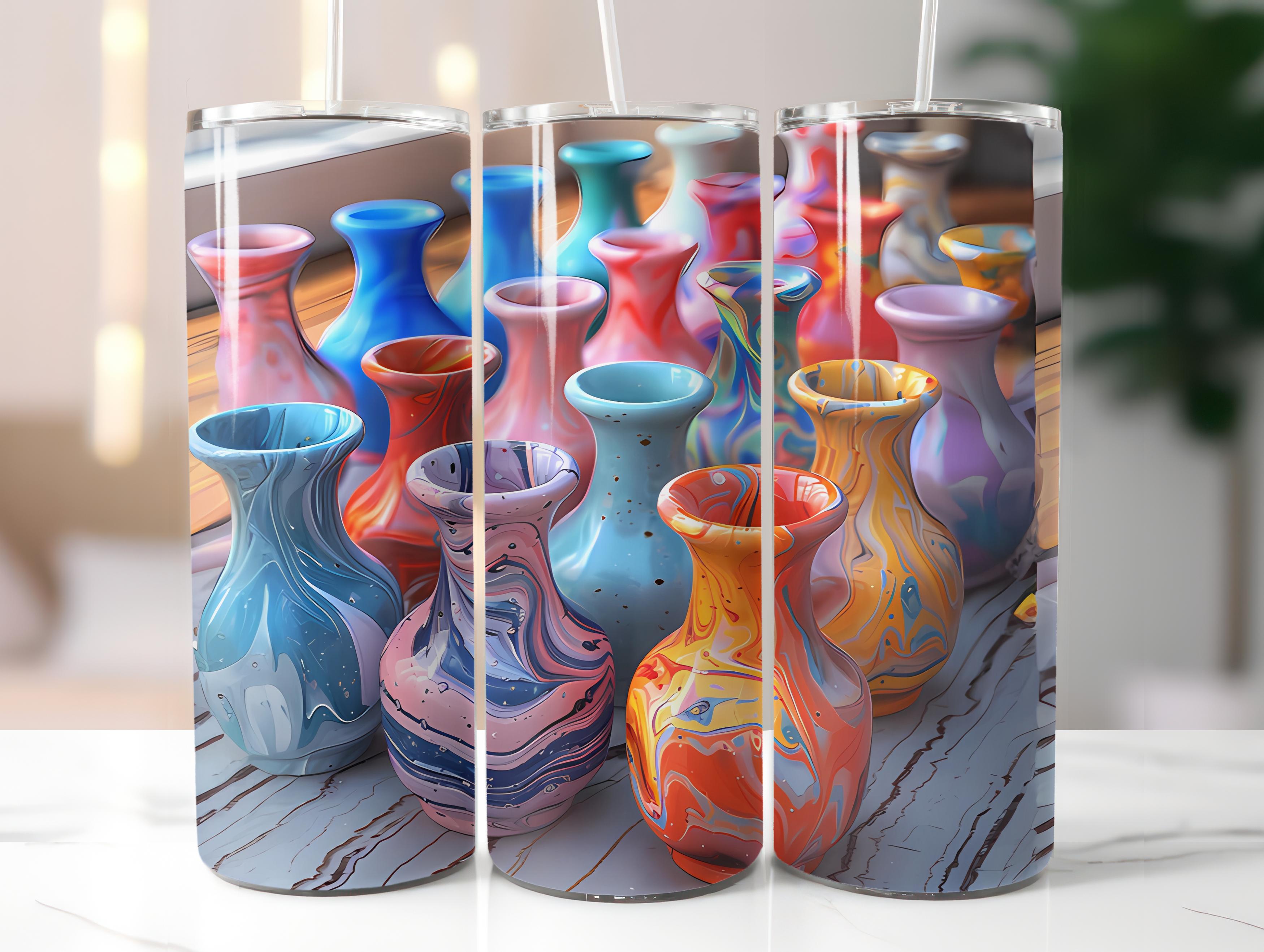 Pottery and Ceramics 1 Tumbler Wrap - CraftNest - Digital Crafting and Art