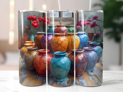 Pottery and Ceramics 7 Tumbler Wrap - CraftNest - Digital Crafting and Art