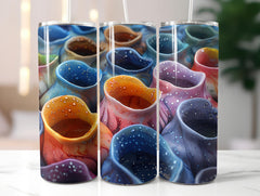 Pottery and Ceramics 2 Tumbler Wrap - CraftNest - Digital Crafting and Art