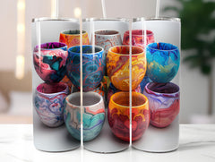 Pottery and Ceramics 7 Tumbler Wrap - CraftNest - Digital Crafting and Art