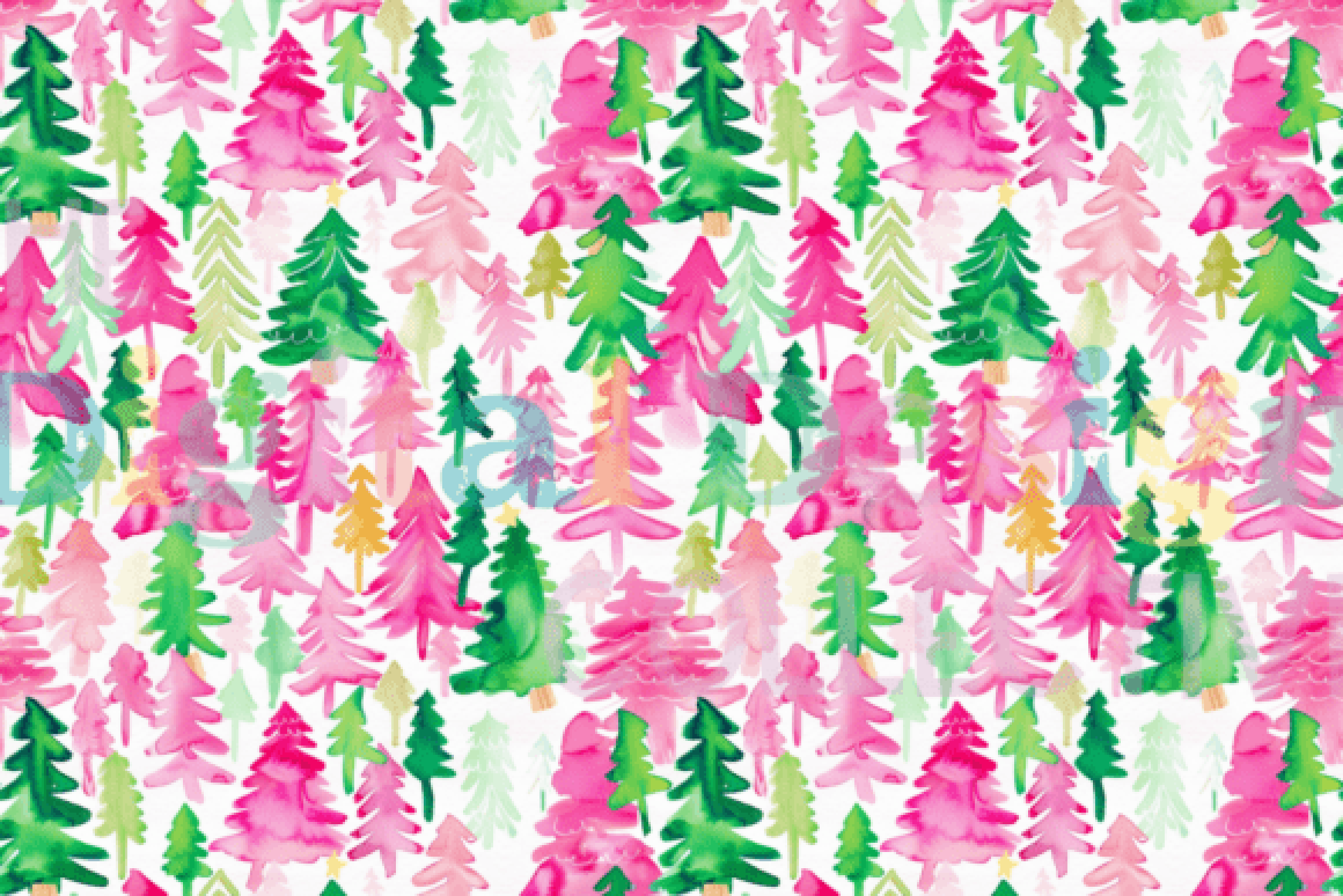 Preppy Lilly Inspired Christmas Seamless Digital Paper