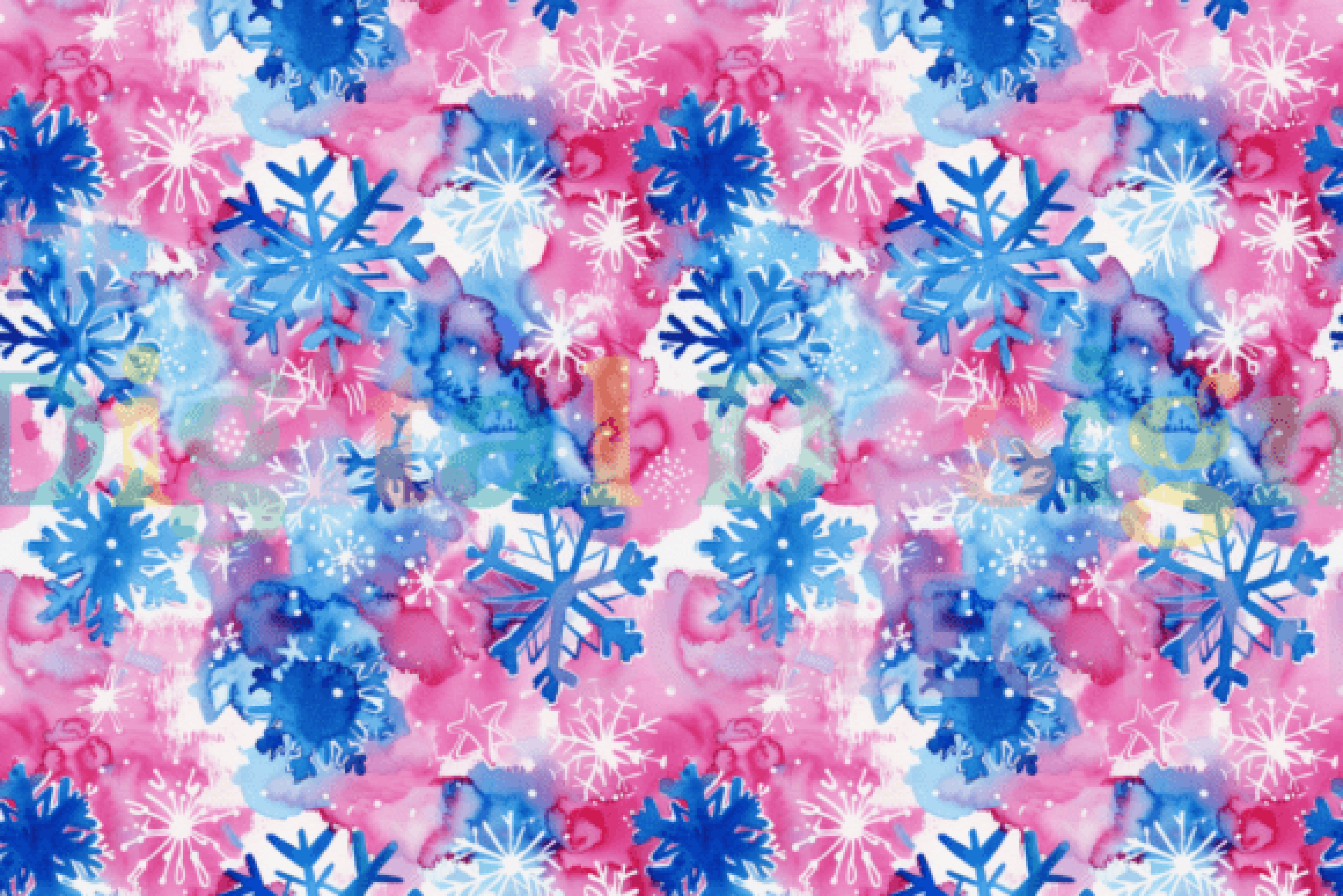 Preppy Lilly Inspired Christmas Seamless Digital Paper