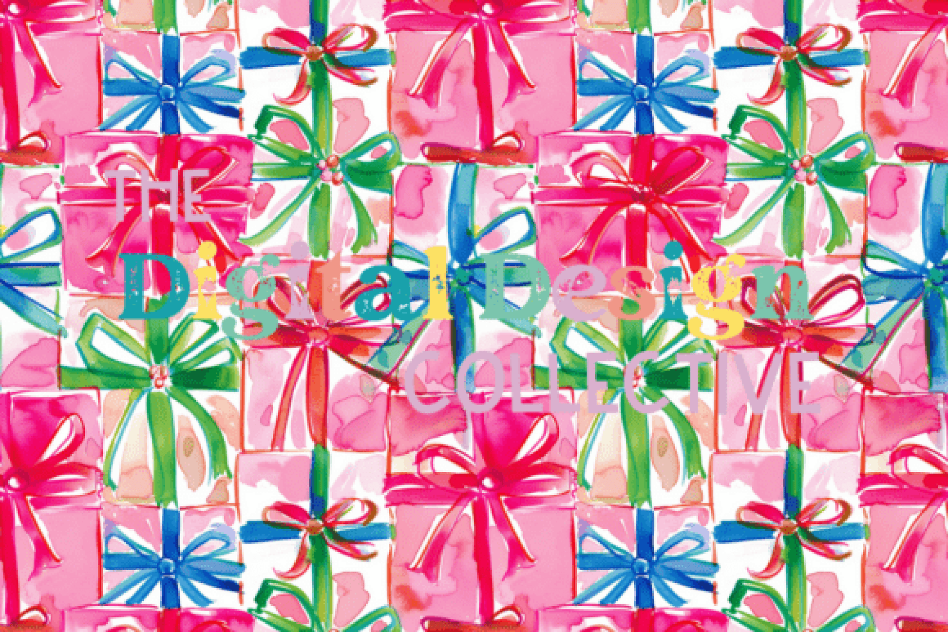 Preppy Lilly Inspired Christmas Seamless Digital Paper - CraftNest - Digital Crafting and Art