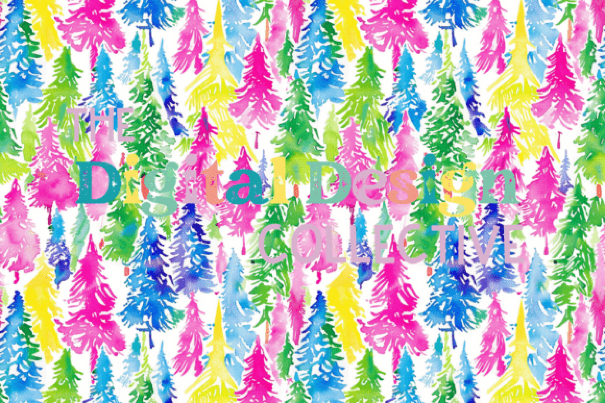 Preppy Lilly Inspired Christmas Seamless Digital Paper - CraftNest - Digital Crafting and Art