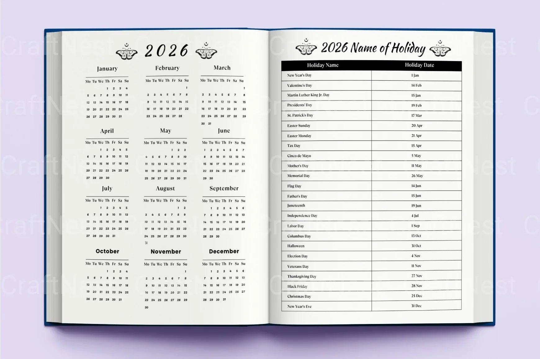 Shadow Work Workbook Guide - CraftNest - Digital Crafting and Art