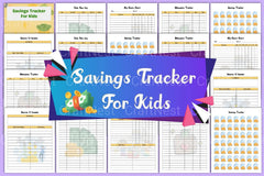 Kids Savings Tracker: Fun & Easy Money Management - CraftNest - Digital Crafting and Art