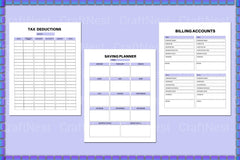 Budget Financial Planner - CraftNest - Digital Crafting and Art