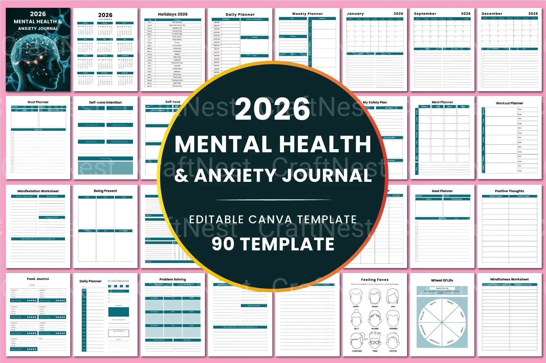 Mental Health Anxiety Management Strategies - CraftNest - Digital Crafting and Art