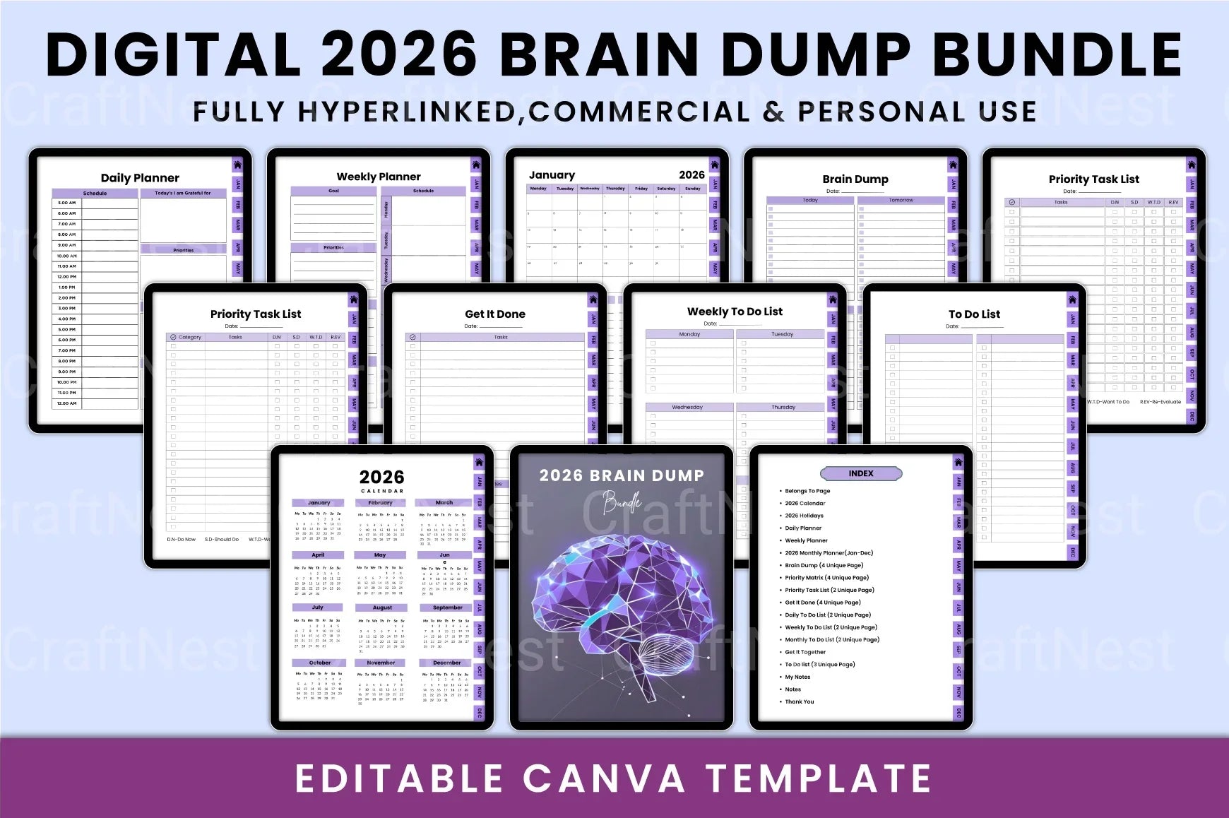 Brain Dump Ideas and Tips - CraftNest - Digital Crafting and Art
