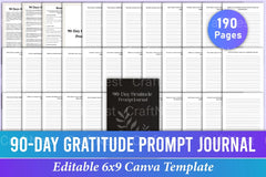 Daily Gratitude Prompt for Mindfulness - CraftNest - Digital Crafting and Art