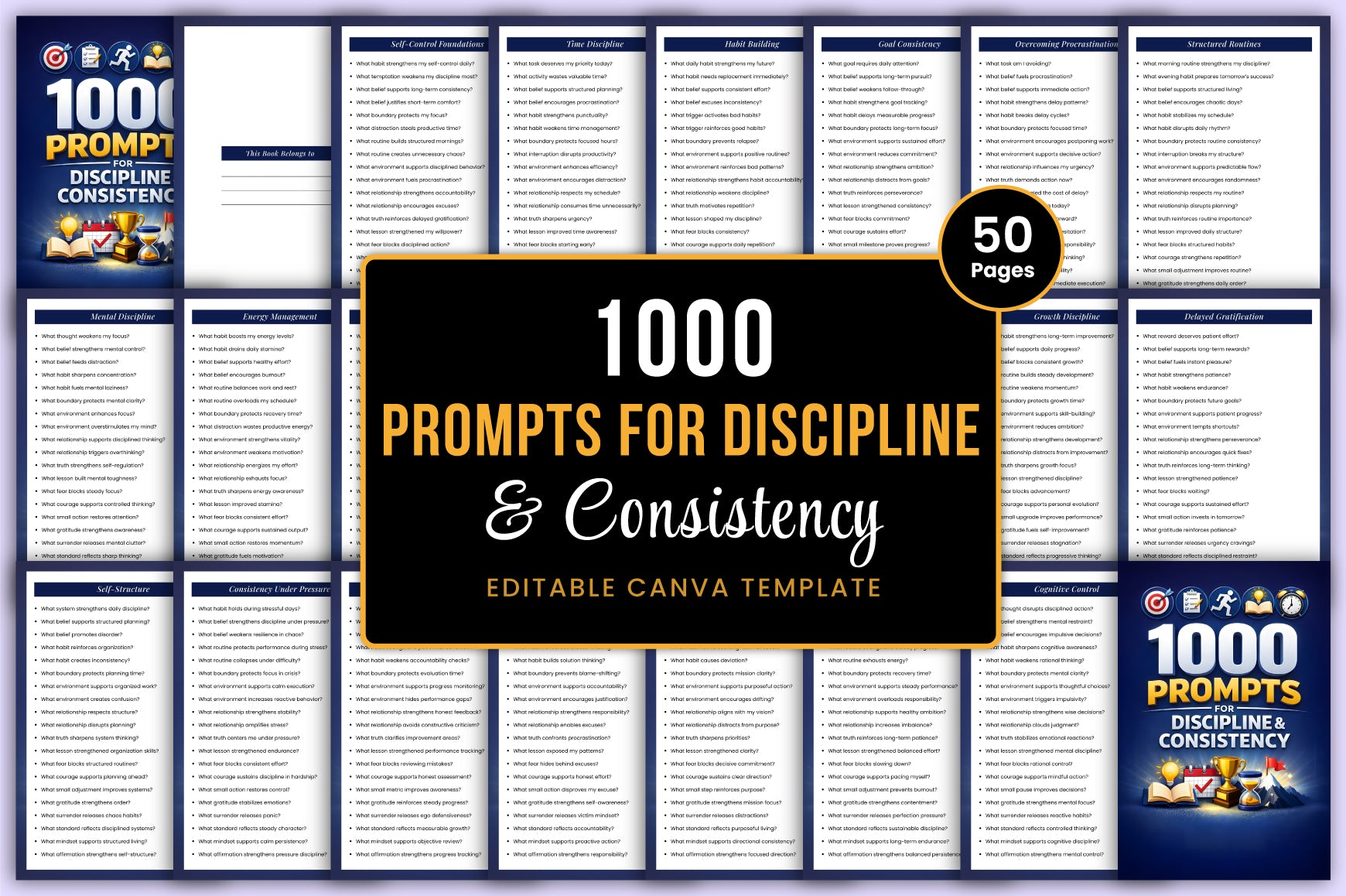 Discipline Consistency Prompts for Improved Focus