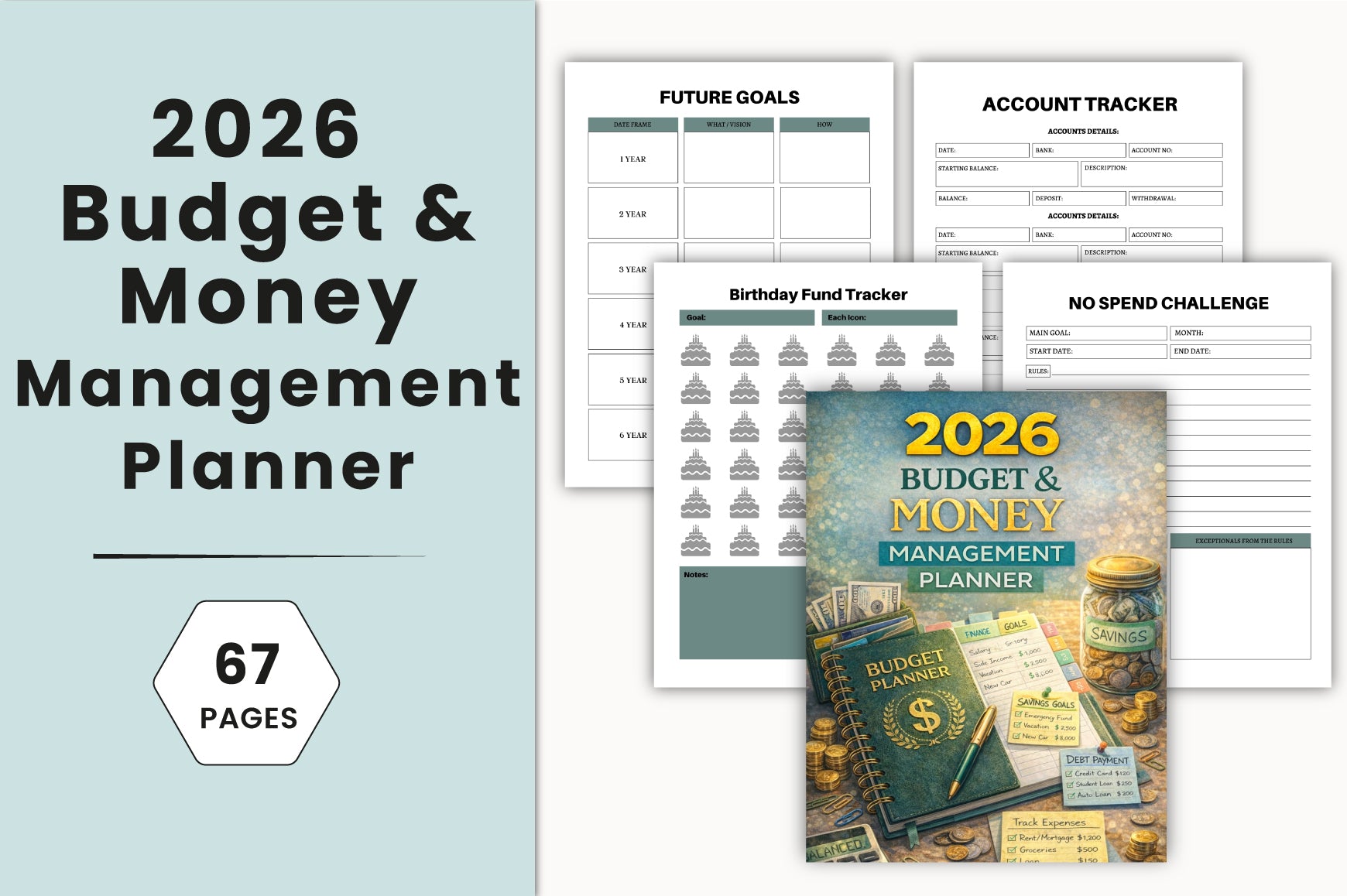 Budget Money Management Planner